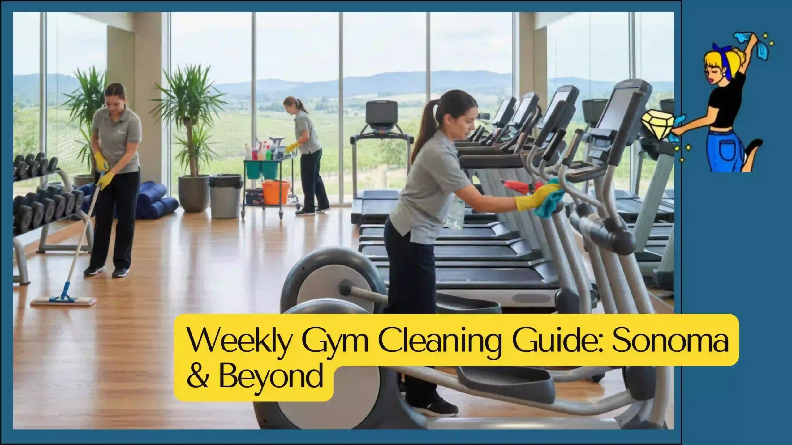 Weekly Gym Cleaning Guide Sonoma & Beyond