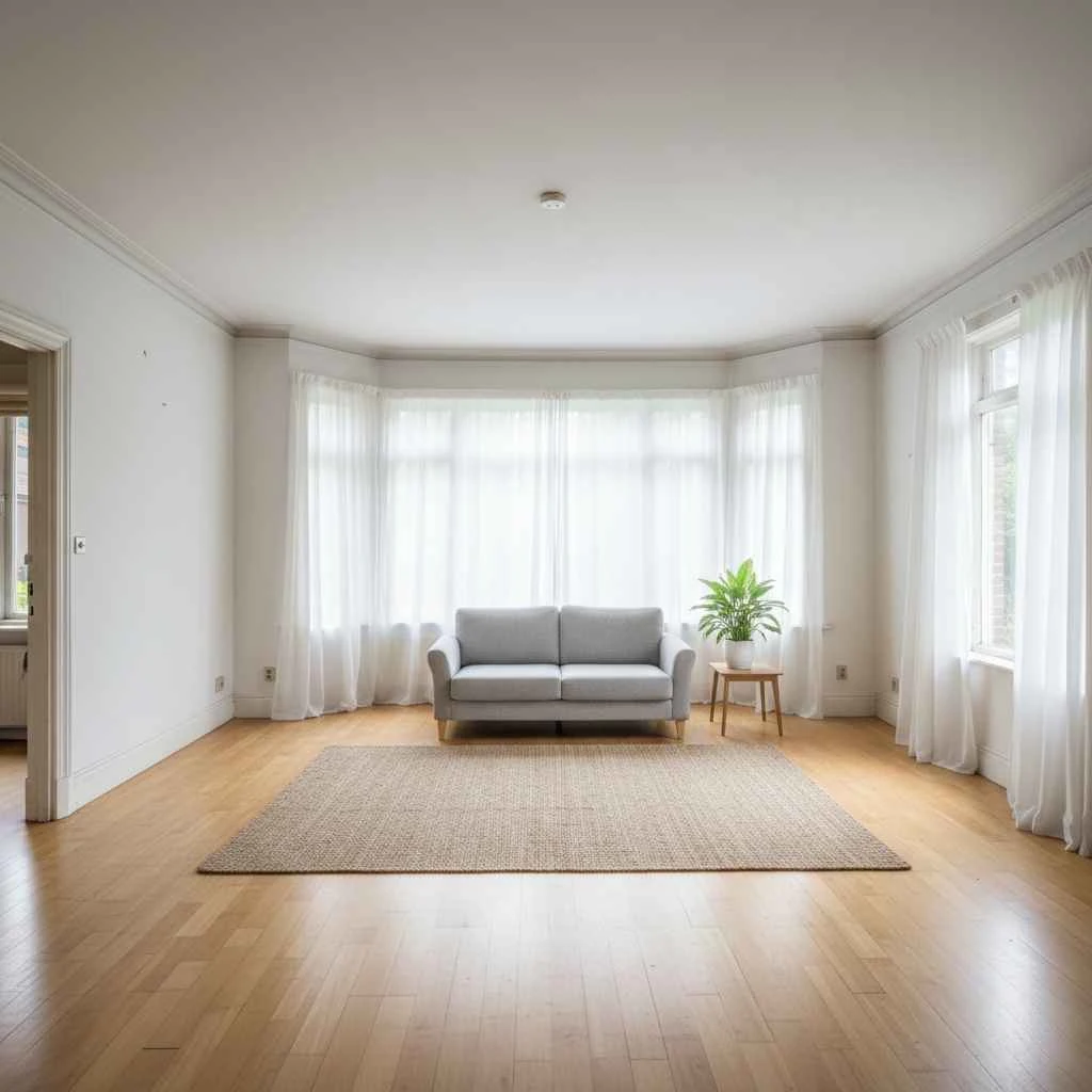 fresh, clean home ready for move-in