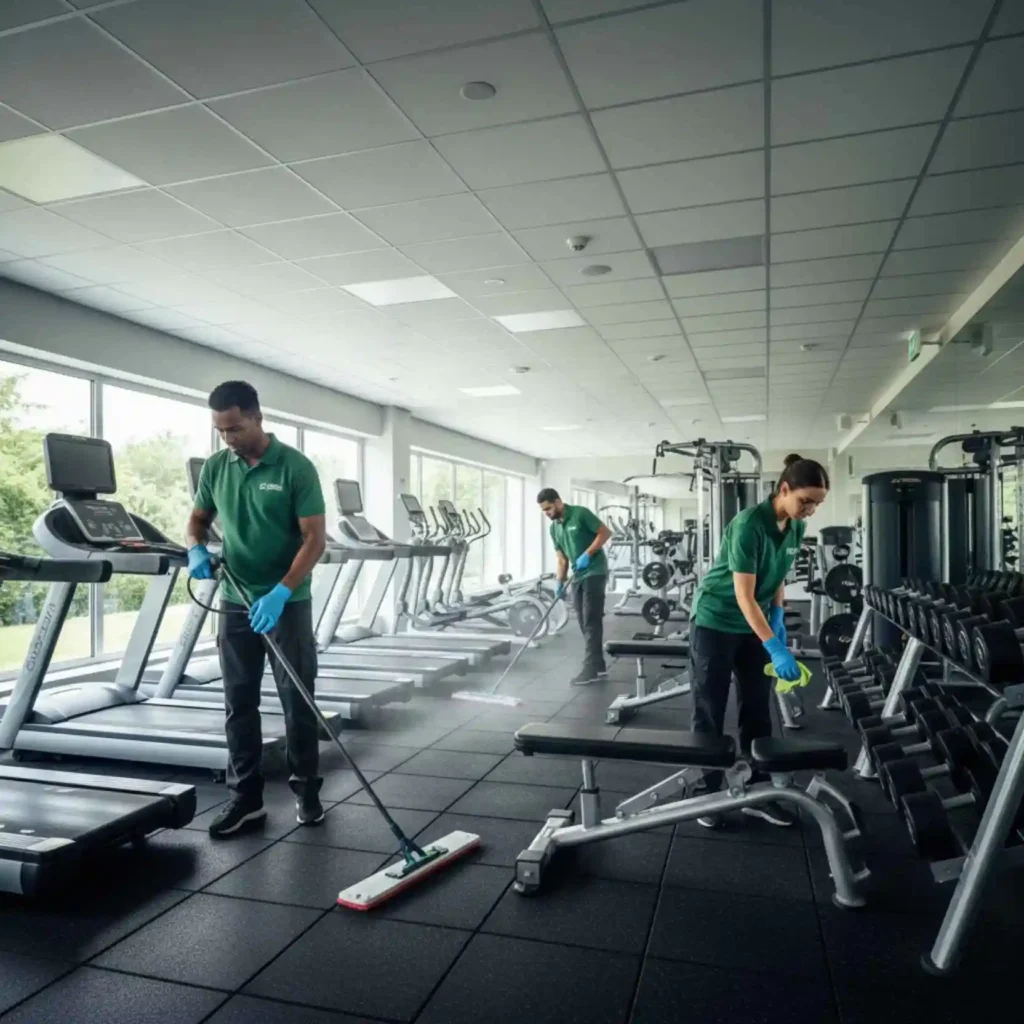 professional gym cleaning