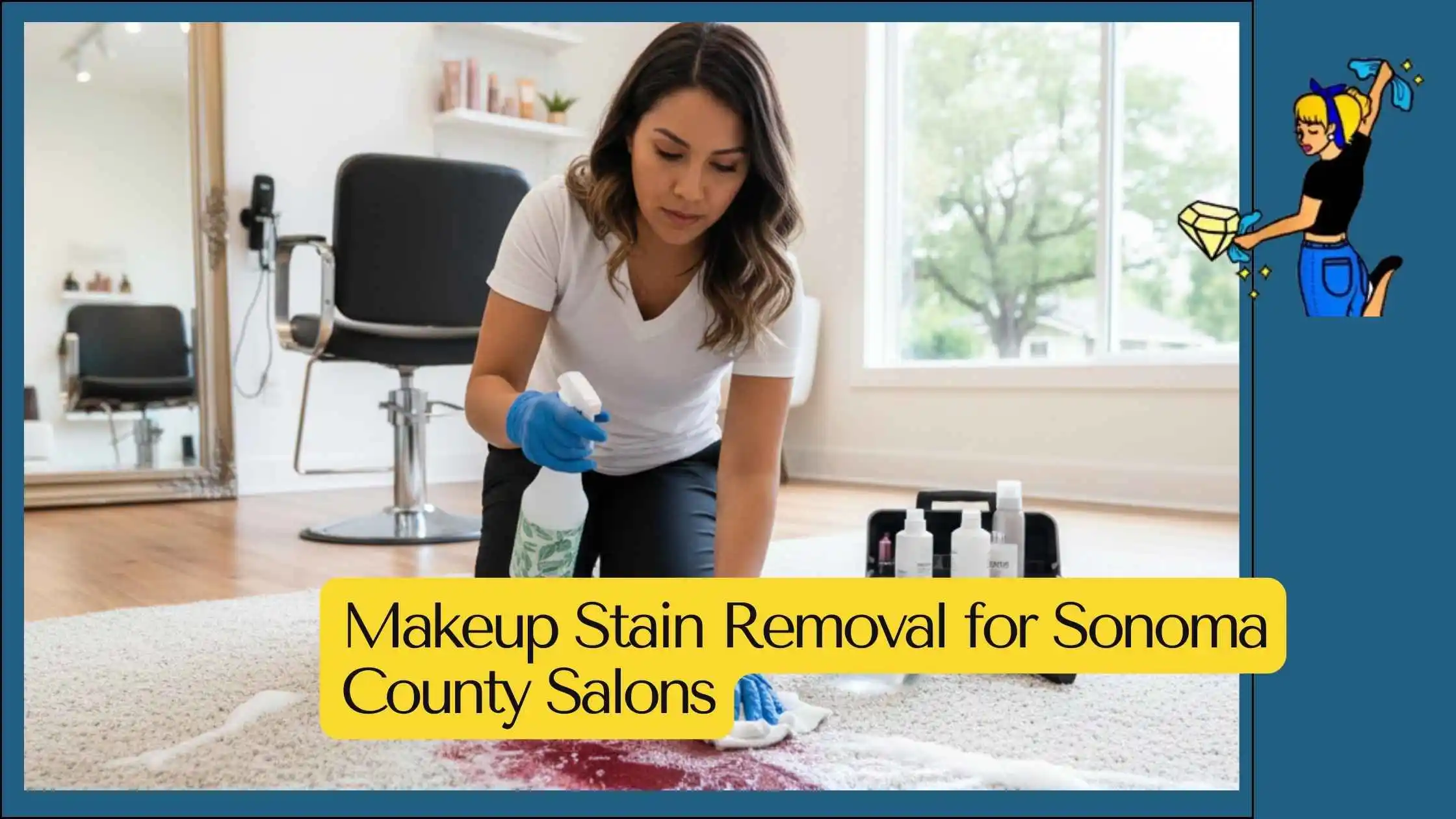 Makeup Stain Removal for Sonoma County Salons