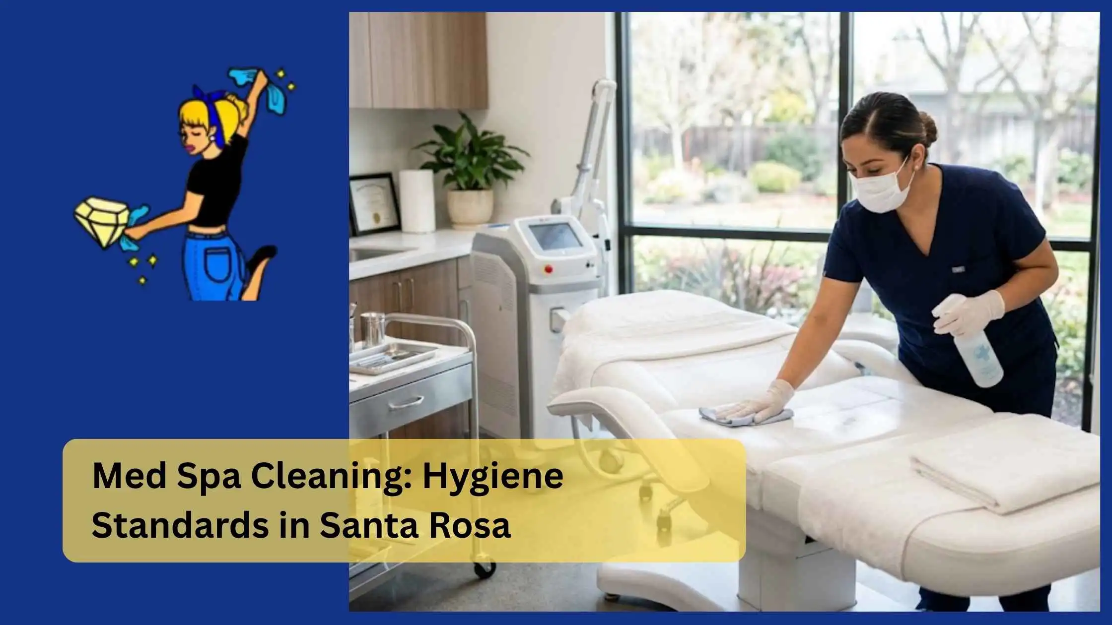 Med Spa Cleaning Hygiene Standards in Santa Rosa